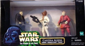 Star Wars Multi Action Figures - Cantina Aliens - Labria - Nabryn Leids - Takeel
