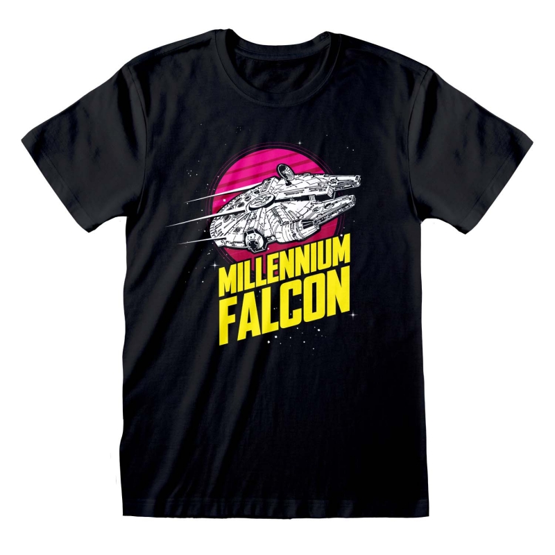 Star Wars T-Shirts - Millennium Falcon PINK (unisex)