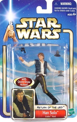 Star Wars Action Figures - Han Solo Endor Raid - Return of the Jedi - Saga Collection