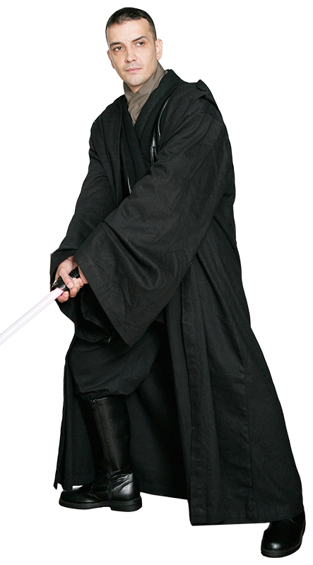 Star Wars Sith / Jedi Robe ONLY - Black - Excellent Quality