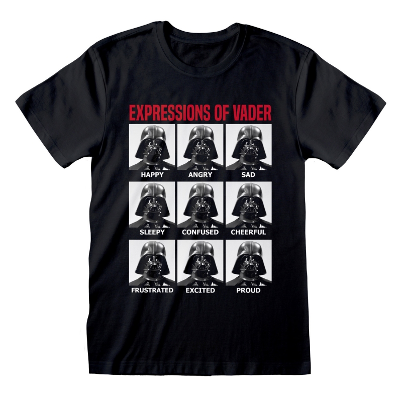 Star Wars T-Shirts - EXPRESSIONS OF VADER (unisex)