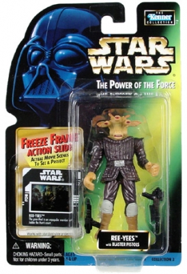 Star Wars Action Figure - Ree-Yees with Blaster Pistols - Freeze Frame Action Slide