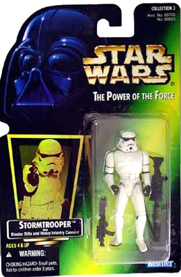 Star Wars Action Figure - Stormtrooper with Blaster Rifle and Heavy Infantry Cannon