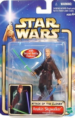 Star Wars Action Figures - Anakin Skywalker Arena Battle - Attack of the Clones - Saga Collection