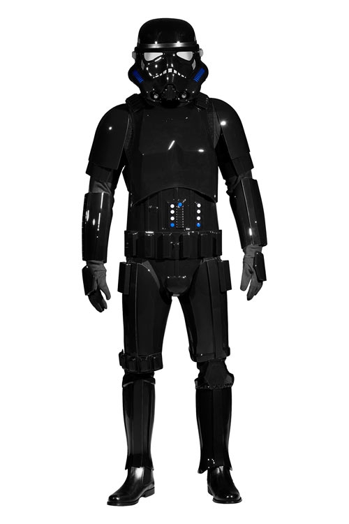 Star Wars Shadowtrooper Costume Armour Fully Strapped with Soft Parts