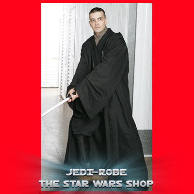 Star Wars JEDI SITH ROBE Only   BLACK   Replica Costume  